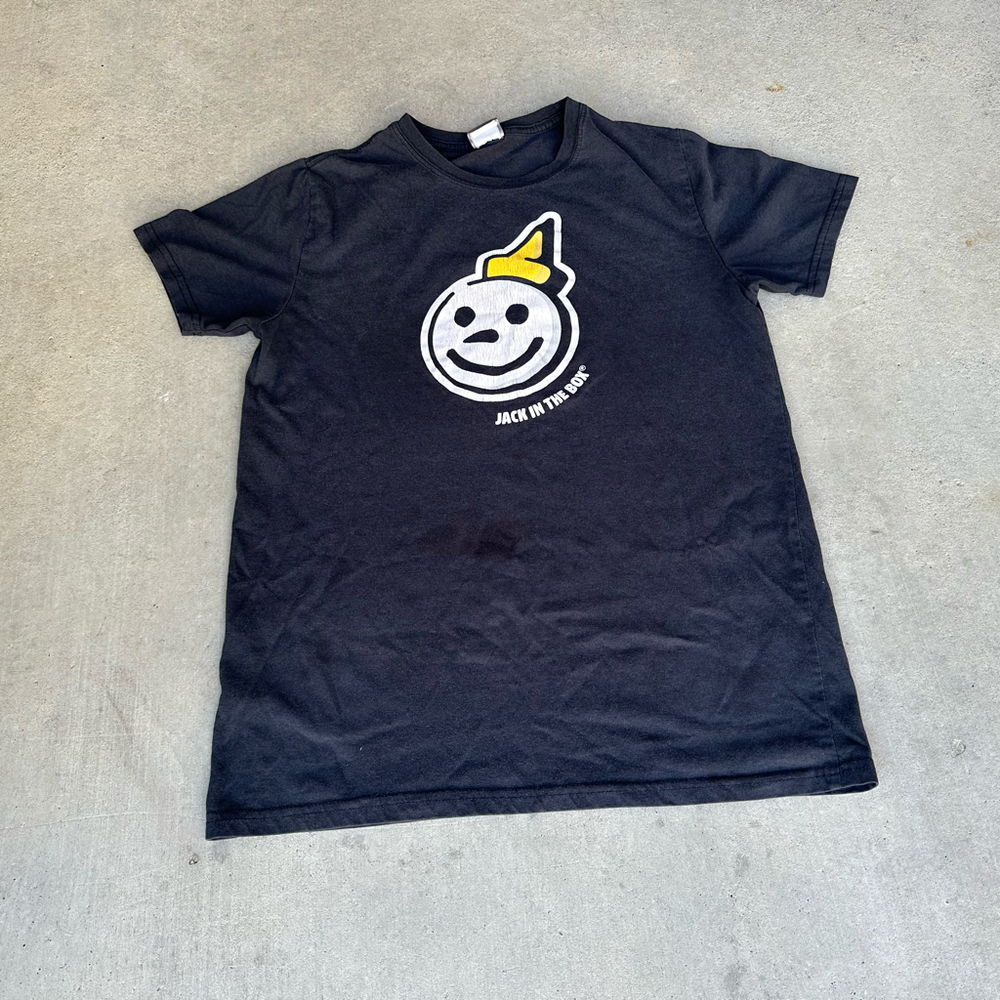 Vintage 1990s Jack In The Box Graphic T-Shirt Small